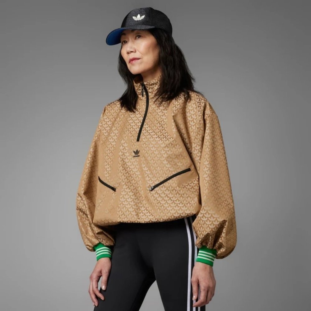 ADICOLOR 70S HALF-ZIP MONOGRAM WINDBREAKER